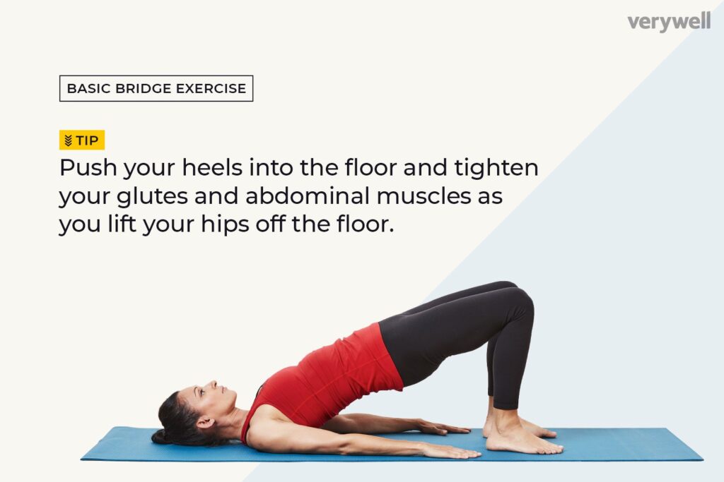 Glute Bridge exercise